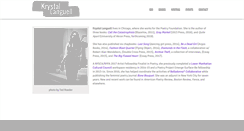 Desktop Screenshot of krystallanguell.com